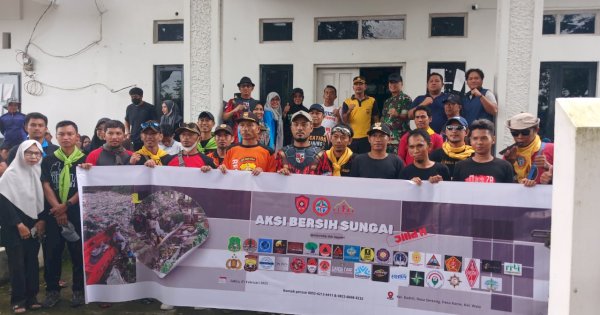 Bupati Terpilih Sidrap Gelar Aksi Bersih Sungai dan Mitigasi Sampah