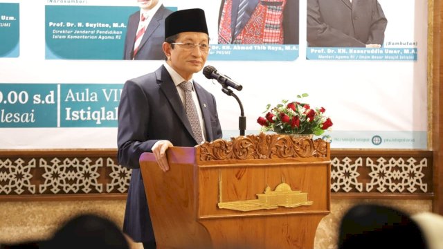 Menag, Nasaruddin Umar. Ist