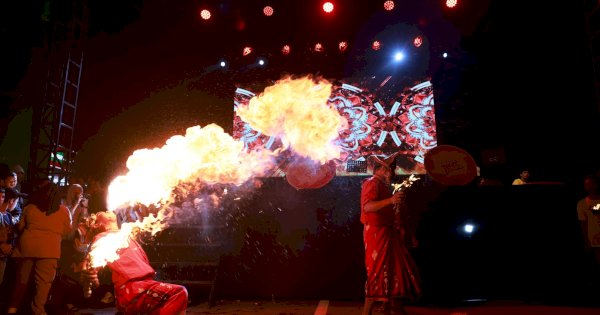 Tari Harmoni Nusantara dan Pepe-Pepeka Ri Makka Memukau di Jappa Jokka Cap Go Meh