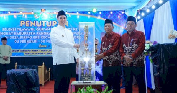 STQH Ke-30 Pangkep Sukses, Liukang Tuppabiring Sabet Juara Umum