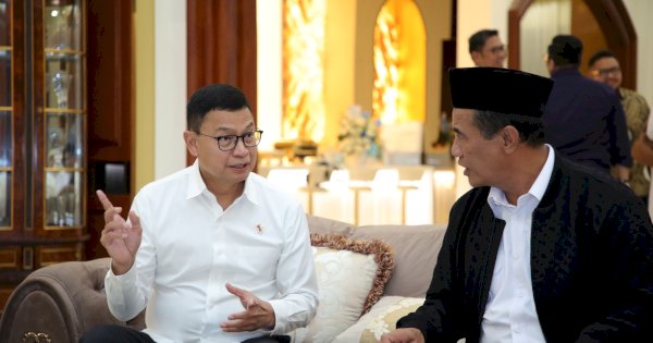 Kepala BPOM RI Bertemu Mentan di Kediamannya, Bahas Tanaman Herbal Indonesia