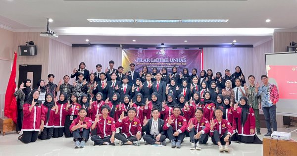 LeDHaK UNHAS Sukses Gelar PILAR 2025: Pelantikan dan Kulturisasi Kepengurusan Baru