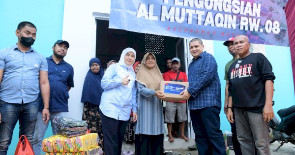 Salurkan Bantuan, Appi Janji Cari Solusi Penanganan Banjir