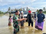 PLN UID Sulselrabar Bergerak Cepat Bantu Korban Banjir di Kabupaten Maros