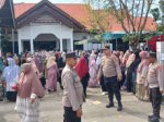 Ribuan Jamaah Kenang Jasa Almarhum Abu Usman, Polres Pidie Jaya Pastikan Acara Kondusif