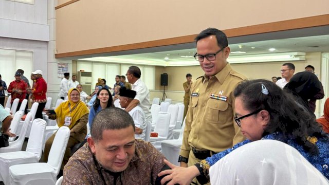Wali Kota Makassar terpilih Munafri Arifuddin saat melakukan pemeriksaan kesehatan untuk Pelantikan Kepala Daerah terpilih, Foto: Dok Appi.