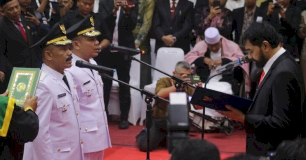 Bupati Pidie Dan Wakil Bupati Pidie Periode 2025-2030 Resmi Dilantik