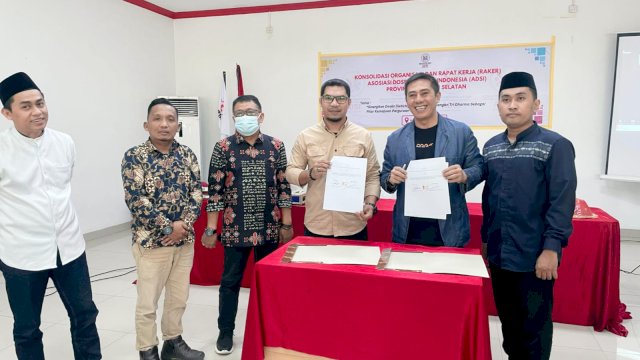 Asosiasi Dosen Swasta &#8216;ADSI&#8217; Sulsel Gelar Raker dan MoU bersama PMI Kota Makassar