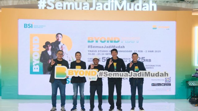 Byond by BSI digelar di TSM Makassar. Dok. Ist