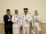 Dua Srikandi Gowa Curi Perhatian dalam Pelantikan Kepala Daerah