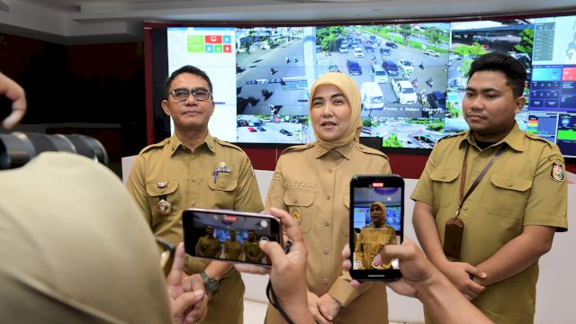 Wakil Wali Kota Makassar Aliyah Mustika Ilham (Tengah), Foto: Dok/HN.