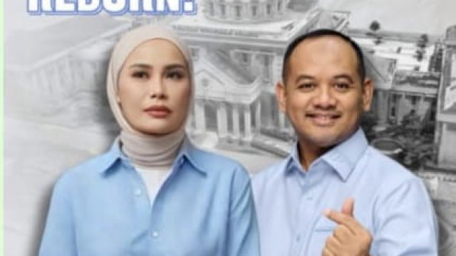 Flyer Naili Trisal Maju Pilkada Palopo Beredar Luas di Sosmed. 