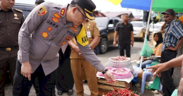 Kapolres Pidie Tinjau Pasar Jelang Ramadhan 1446 H