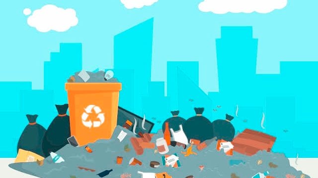 Ilustrasi Tumpukan Sampah, Dok HN.