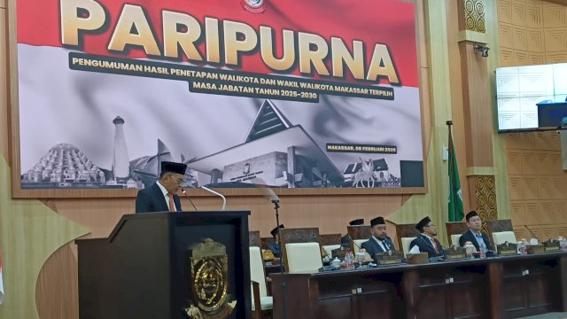 DPRD Makassar Resmi Umumkan Pemberhentian Danny Pomanto, Appi Jabat Wali Kota