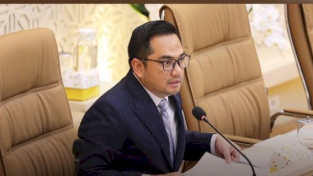 Ketua Komisi II DPR RI, Muhammad Rifqinizamy Karsayuda memimpin Rapat Kerja di Kompleks Parlemen, Senayan, Jakarta, membahas efisiensi APBN 2025 untuk 8 lembaga negara, Rabu (12/2/25) ||Ist 