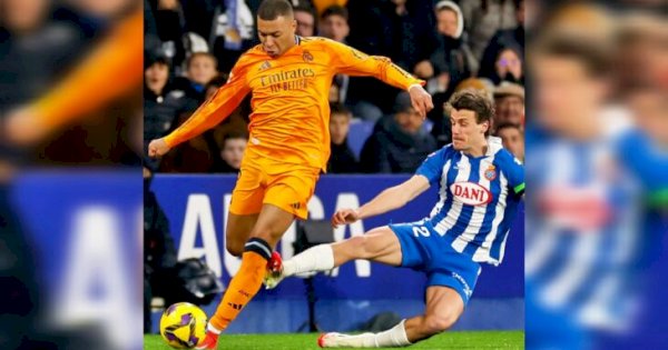 Atletico Madrid Bernafas Lega, Real Madrid Tumbang Lawan Espanyol