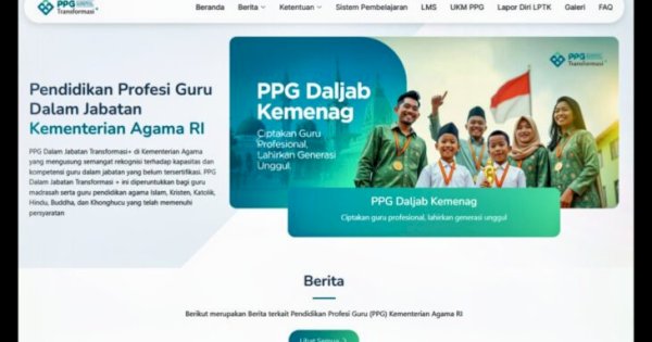 Solusi Praktis! Kemenag Hadirkan Portal Informasi PPG Daljab 2025