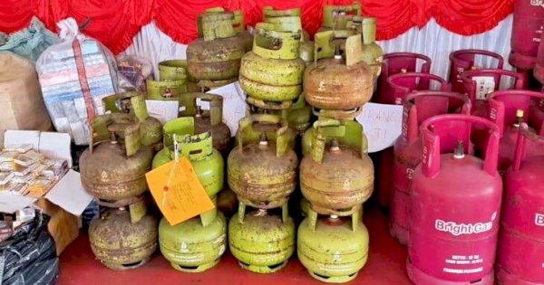 Polisi Gagalkan Modus Penyuntikan LPG 3 Kg ke 12 Kg di Jakut