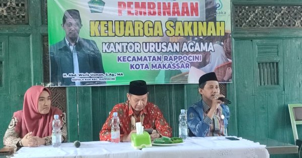 Gelar Pembinaan, Kepala KUA Rappocini Klasfikasi Sakinah hingga 3 Tingkatan