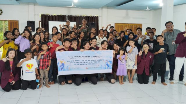 STIE Ciputra Makassar menggelar kegiatan edukasi di Yayasan Cipta Generasi Baru yang berlokasi di Desa Bontobunga, Kecamatan Moncongloe, Kabupaten Maros, Sulawesi Selatan. 