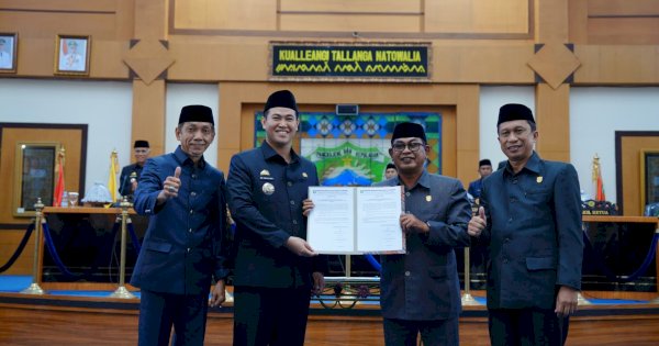 DPRD Pangkep Tetapkan MYL Bupati 2025-2030