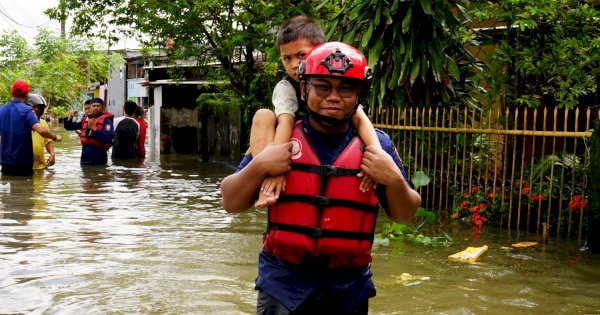 Hujan Deras dan Angin Kencang Makassar, BPBD Prioritaskan Evakuasi Warga ke Titik Aman