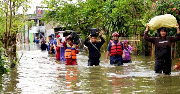 Update Banjir Makassar, BPBD Catat 2.164 Jiwa Terdampak