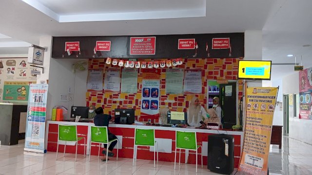 Suasana pelayanan di Puskesmas Minasa Upa, Makassar. Foto: HN/Dita