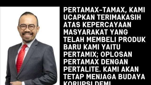 Salah satu meme yang menyindir korupsi di Pertamina. Foto: ist