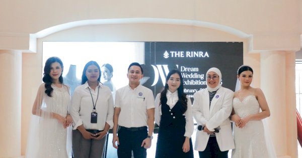 The Rinra Makassar Suguhkan Tren Warna Pernikahan 2025 di Dream Wedding Exhibition