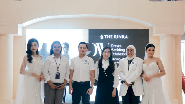 Gelaran press conference Dream Wedding Exhibition 2025 di Hotel The Rinra Makassar. (Foto: ist)