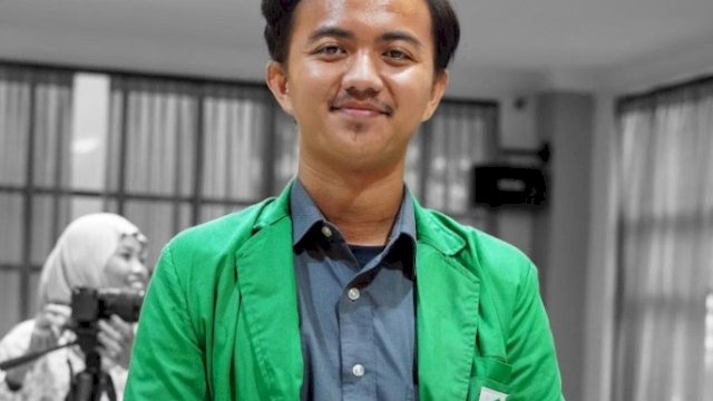 Ketua Dema Universitas UIN Alauddin Makassar Periode 2025 - 2026, Muh Zulhamdi Zuhafid, Foto: Dok UIN Alauddin Makassar.