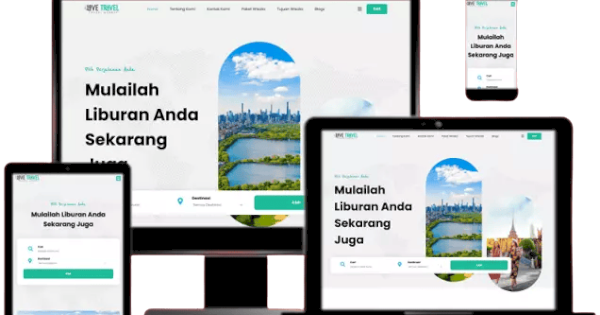 Cara Membuat Desain Menarik Untuk Website Travel dan Wisata