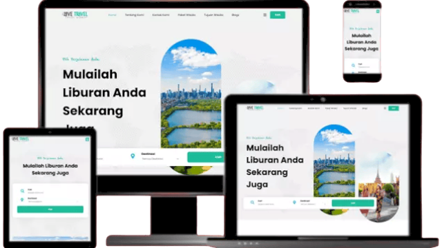 Cara Membuat Desain Menarik Untuk Website Travel dan Wisata
