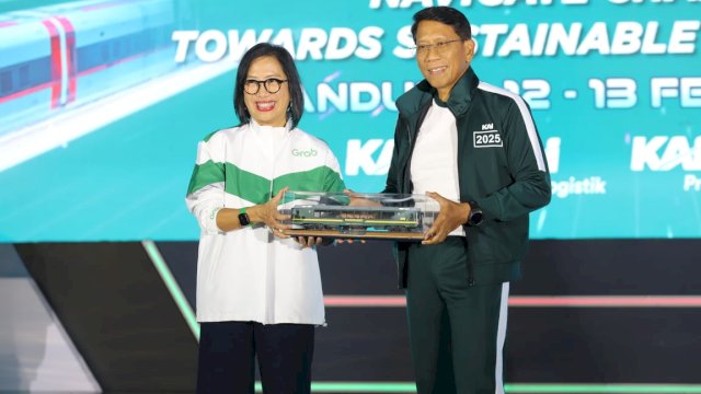 KAI dan Grab Tandatangani MoU untuk Meningkatkan Keselamatan Perjalanan di Perlintasan Sebidang