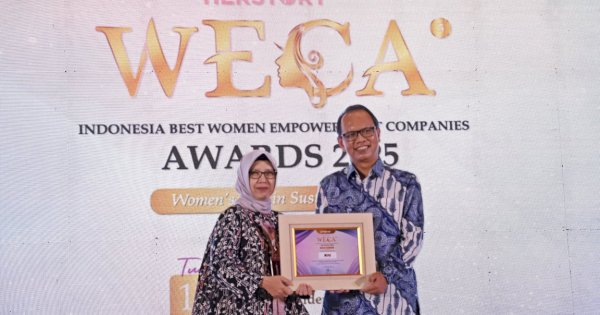 KAI Raih Penghargaan Best Woman Empowerment Company 2025 atas Komitmen dalam Perlindungan Hak Perempuan