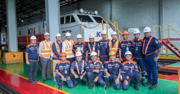 KAI Kolaborasi Bersama UGM Kembangkan Sistem Ground Detector Lokomotif