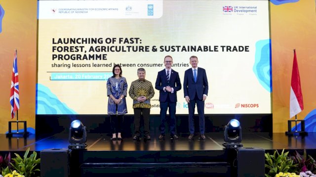 Inggris dan Indonesia Luncurkan Program Hutan, Pertanian, dan Perdagangan Berkelanjutan (FAST) untuk Memperkuat Perdagangan Komoditas Berkelanjutan