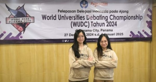 Jennifer dan Rachel: Mahasiswa BINUS UNIVERSITY Raih Penghargaan di The World Universities Debating Championships 2025, Harumkan Nama Indonesia