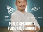 Bangun Personal Branding yang Kuat Lewat Public Speaking, MAXY Academy Gelar Seminar Public Speaking