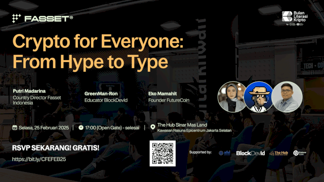 Fasset Dorong Literasi Kripto di Indonesia Lewat Diskusi Panel “Crypto for Everyone: From Hype to Type”