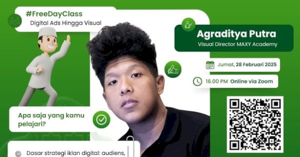 MAXY Academy Ajak Generasi Muda Belajar Digital Ads &amp; Desain Visual Gratis