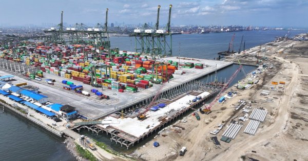 Proyek PTPP, Pembangunan Terminal Kalibaru Tahap 1B di Pelabuhan  Tanjung Priok Capai 75%