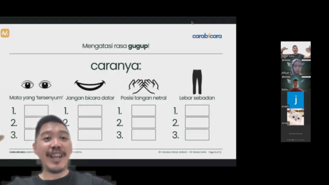 MAXY Academy Sukses Gelar Webinar Public Speaking Gratis Bersama CEO &amp; Co-Founder Carabicara Danar Indra