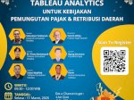 Visidata, Tableau Partner Indonesia, Gelar Seminar: Optimalisasi Pemungutan Pajak &amp; Retribusi Daerah dengan Tableau Analytics