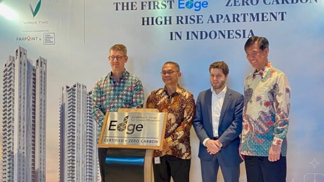 Verde Two Menjadi Kompleks Hunian Tinggi Pertama di Indonesia yang Meraih Sertifikasi EDGE Zero Carbon