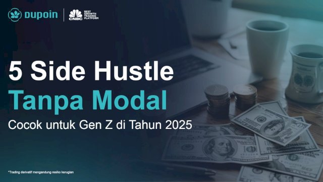 5 Side Hustle Tanpa Modal yang Bisa Kamu Coba di Tahun 2025