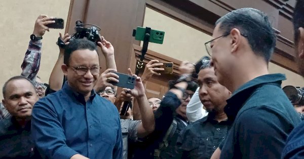 Hadiri Sidang Tom Lembong, Anies Ungkap Harapannya
