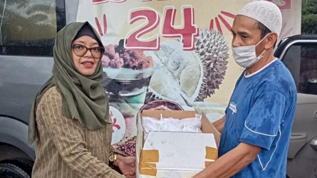 GMTD berbagi berkah ramadan dengan fakir miskin. (Foto: GMTD)